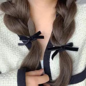 리본 고무줄 기본 머리끈 발레코어 헤어소품
