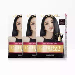 [한소희 PICK] 로레알파리 엑셀랑스 크림 염색약 3개