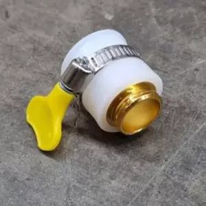 나사선 없는 수도꼭지 연결 실리콘 어댑터 15mm 24mm WFOC3W5
