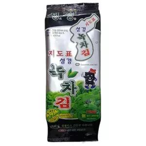 성경식품 녹차 식탁 김 조각 50g 20개 업소용 간식 반찬