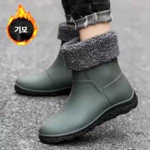 남자 방한부츠 털안감 털부츠 기모안감 방한화 nIX83Vao