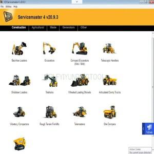 JCB 스캐너용 굴삭기 진단 소프트웨어 ServiceMaster 건설 농업 장비 v25.10.2 [10.2025]