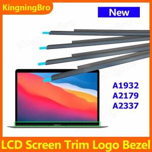MacBook Air 13 A1932 A2179 A2337   년용 새 LCD 화면 유리  로고 베젤 전면 커버