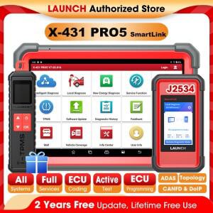N LAUNCH X431 PRO5 Smartlink 자동차 진단 도구, J2534 프로그래밍 자동 OBD2 스캐너, 자동차 X-431 진단,