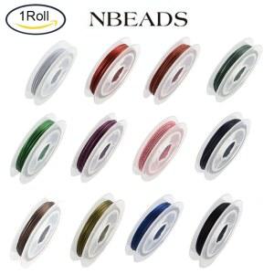 얇은철사 NBEADS 스틸 비드 와이어 변색 방지 강철 10100MECHATRONICS롤 팔찌 피트 0 38MM 목걸이 32328