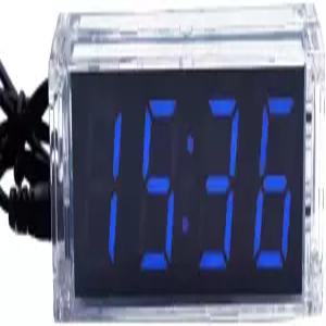 Treedix 1PCS 컬러풀 디지털 시계 키트 LED 토킹 DIY 구성품 전자 용접 실험 파란색