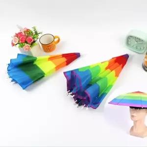 햇빛가리개 그늘 낚시 밭일용 모자 우산 1P 그늘모자 햇빛모자 (W8C6A4E)