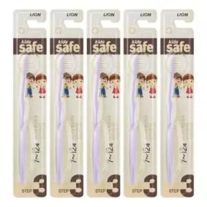 키즈세이프 칫솔 3단계 5개입 7~12세 어린이칫솔 유아칫솔 어린이 유아 (W81C558)