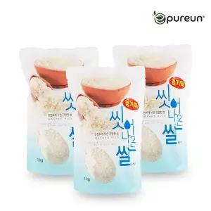 [이쌀이다] 경기미 씻어나온쌀 1kg x 3봉