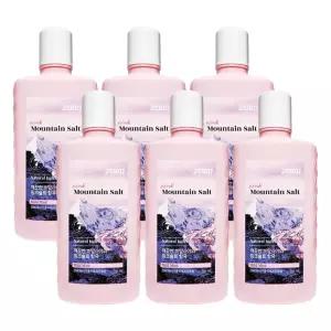 애경 2080 퓨어가글 마일드민트향 750mL x 6개
