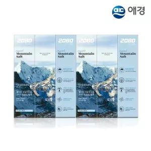 [애경] 2080 퓨어마운틴 솔트 치약 150g X 6개 (핑크/크리스탈 택1)