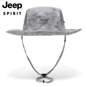 JEEP 남성 여름 자외선 차단 아웃도어 낚시 모자