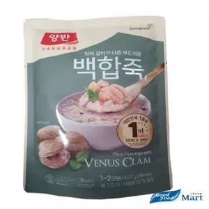 양반죽 파우치 420g 백합죽 (10봉) 무료