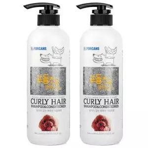 포켄스 포비스 푸들 전용 샴푸&린스 550ml, 2개