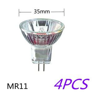 4PCS 스포트라이트 MR11 6V 5W 10W 220V 50W 12V 20W 35W