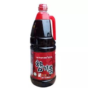 장보고FOOD 참기름 (깨분100%) 1.8L 유통기한 26.9.14까지 임박상품