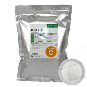 비타민C 분말 1kg 가루 영양보충 음료 베이킹 드레싱 가정용 업소용