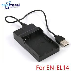 EN-EL14 니콘 호환 배터리 카메라용 USB 충전기  쿨픽스 P7800 D5500 Df