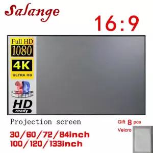 Salange 스크린 프로젝터 00 20 인치 프로젝션 휴대용 반사 패브릭 XGI H3 H2 YG400 비머