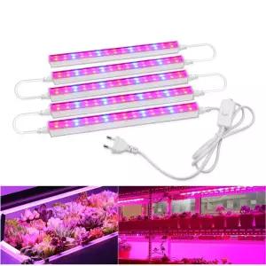 29c 110V 220V 전체 스펙트럼 Led 성장 빛 T5 튜브 Phyto 램프 바 수경 식물