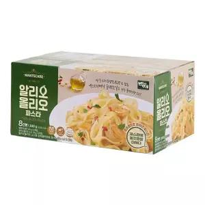 백제 230g 8 만테까레 파스타 알리오올리오 x/즉시섭취/간편조리/즉석파스타/즉석요리/단체급식/집에서요리