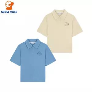 NEPA KIDS 네파키즈 공용 LTT 해피 카라 티셔츠 KLD5323