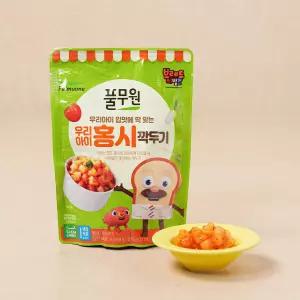 풀무원 브랜드관 우리아이 홍시깍두기 300g