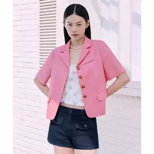 THEATG SS 프렌치린넨 반팔 자켓