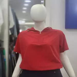 골프 세이브존06 여성 여름 반팔 후드 반집업 티셔츠 케 BXT49J00W