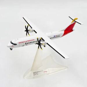 HERPA 1/200 스케일 ATR-72-600 573313 비행기 합금 시뮬레이션 모델 정적 수집 장식용 휴일 선물 장난감