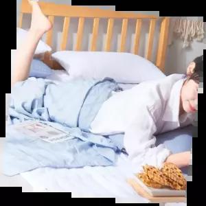 홑이불인견 얇고 가벼운 여름용 침대 커버 패드 부드러운 수분 흡수 기능 집들이 선물용 컴포트