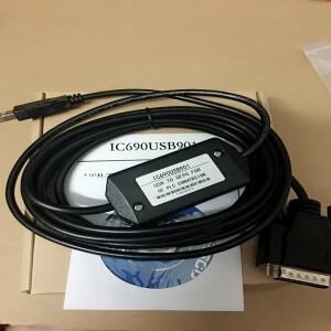 GE Fanuc SNP GE90-70 / 시리즈 PLC/통신/다운로드 케이블 IC690USB90 용 1pcs 프로그래밍