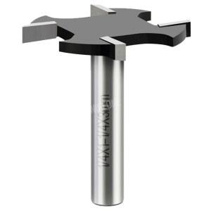 트리머비트 밀링 수평 비트 헬리컬날 UTST 1/4x2mm 비코팅 평잡이 목재 평비트