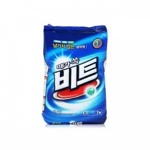 [셀러에이드]때가쏙비트 세탁세제 2Kg 통돌이세탁기 빨래세제 가루세탁 가루