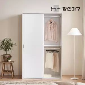 (희망일배송) 나드 1200 슬라이딩 키큰 옷장 2단 행거형