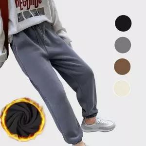 [하프클럽/]겨울 조거 팬츠 밴딩 데일리 여성 기모 안감