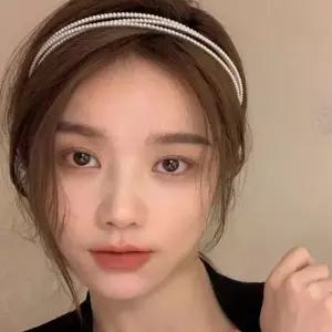[하프클럽/]패션 여성 헤어밴드 머리띠 진주 데일리 세줄