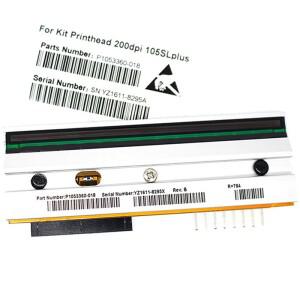 Zebra 105SL Plus 203dpi 바코드 프린터 예비 부품 프린트 헤드 용 새 P1053360-18