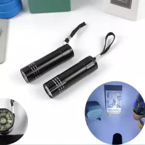 LED9구 가정 소형 휴대용 랜턴 후레쉬 1P 등산랜턴 낚시랜턴 캠핑랜턴 (W9CF585)