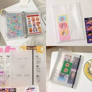 클리니포토바인더 NI32JY47 네컷 앨범 투명 6공 사진 리필