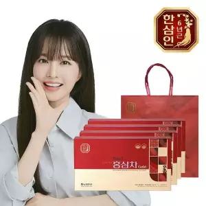 [한삼인][농협홍삼] 한삼인 홍삼차골드 3g 100포 4세트+쇼핑백[35905479]