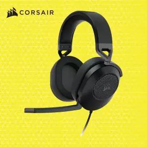 커세어 게이밍 헤드셋 메쉬 이어컵 HS65 SURROUND 7.1채널 블랙 MNS