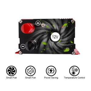 순수 사인파 인버터 DC 12V 전압 50Hz 2000W 휴대용 파워 뱅크 차량용 마이크로 LED