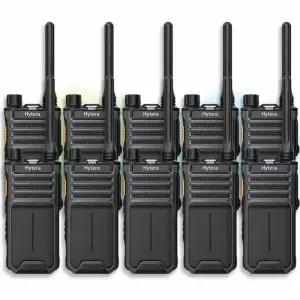 하이테라 BP-518 BP518 고성능 DMR 업무용 디지털 무전기 10대 세트 