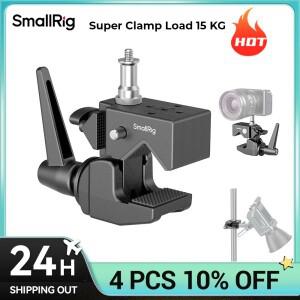 SmallRig 슈퍼 클램프 지원 키트 알루미늄 합금 부하 15kg, 1/4