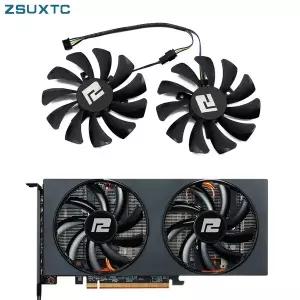 DIY 85mm RX 5700 5500 5600 XT 그래픽 카드 팬  Powercolor RX 6700XT 6600XT 6600 파이터 냉각 Fa용
