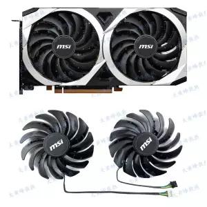 MSI RX6700XT 6750XT RX6600 RX6600XT RX6650XT MECH 2X 그래픽 비디오 카드 PLD10010S12HH용 냉각 팬 신규