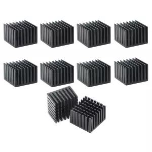 라즈베리 파이 VGA RAM IC 칩 SCR 사우스 브리지 노스 0pcs 28 x 20mm 알루미늄 히트싱크 쿨러 회로 기판