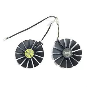 T129215SM 95mm 4핀 GTX1050 1080TI GPU 팬 ASUS STRIX RX 470 580 570 GTX 1050Ti 1070Ti 1080Ti 게이밍