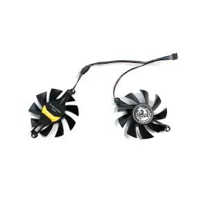 SOYO 라데온 RX580 8G 그래픽 카드 팬 75MM 4PIN SOYO RX 580 GPU 팬용